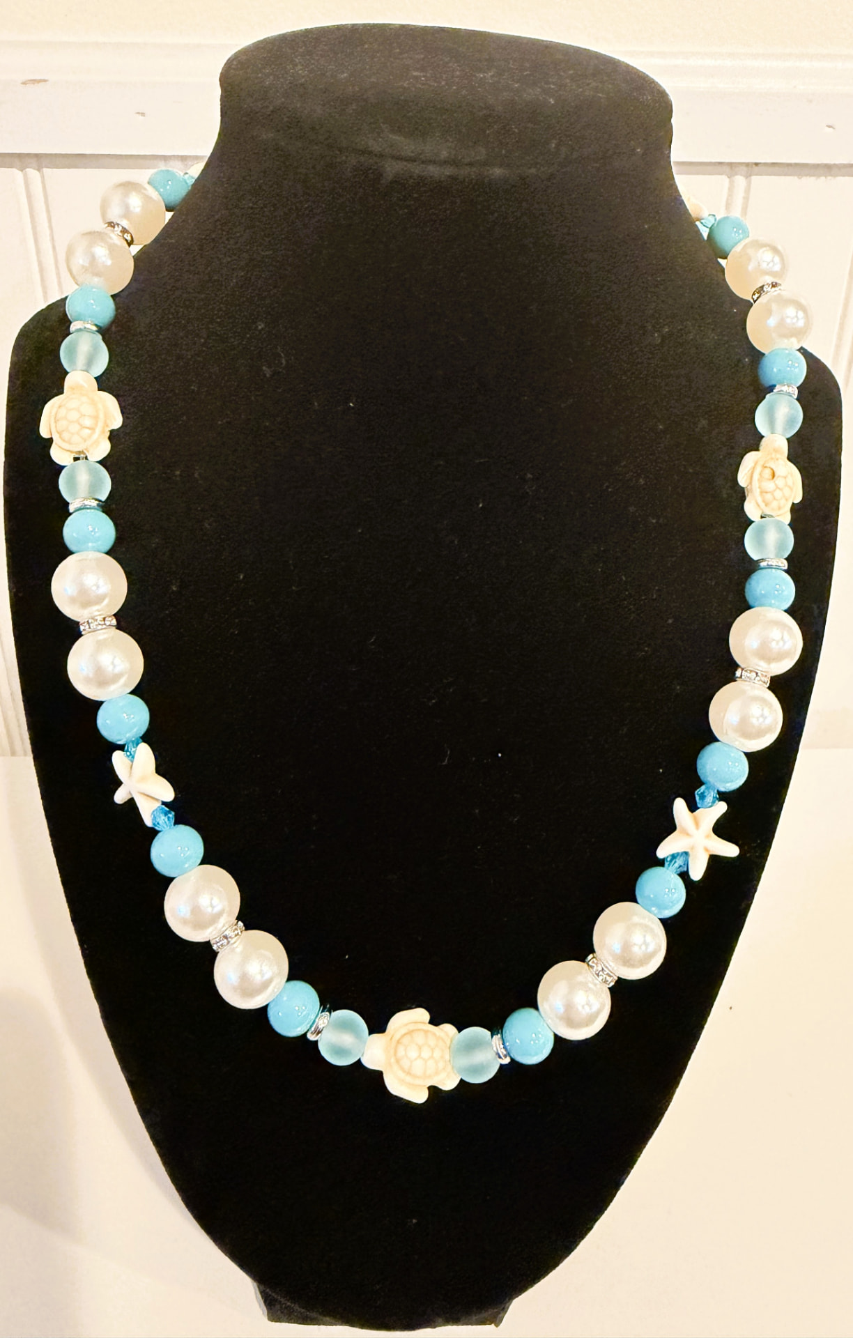 Sea Turtle Pearl Necklace